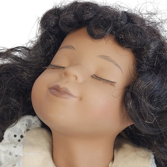 Vintage Pair of American Porcelain Dolls Boy Girl Victorian dress - Picture 3 of 7